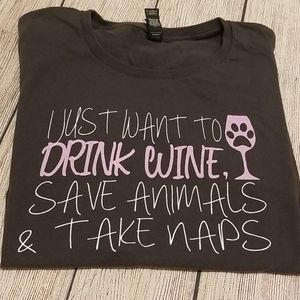Wine tee